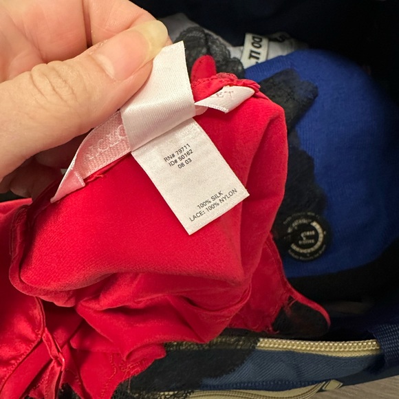 Vintage Victoria’s Secret 100% Silk Slip With Lace Trim - Picture 7 of 7